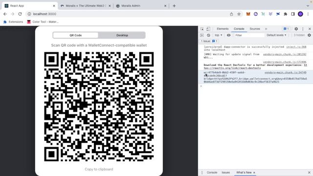 WalletConnect Auth in React w/Moralis смотреть онлайн