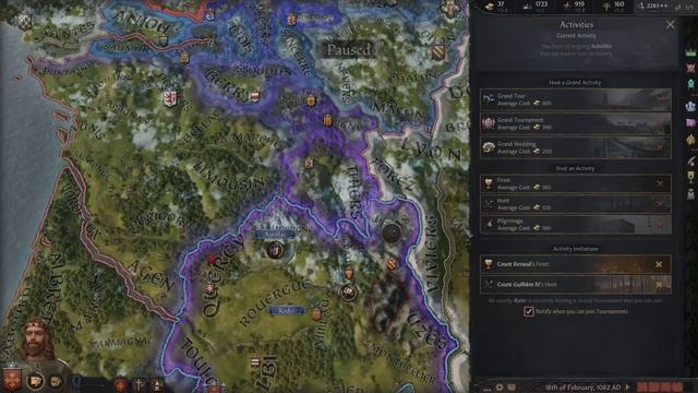 Let's Play Crusader Kings 3 Tours & Tournaments | CK3 Gameplay Toulouse to France Roleplay Episode смотреть онлайн