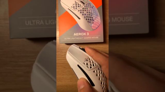 Steelseries aerox 3 white UNBOXING AND ASMR смотреть онлайн