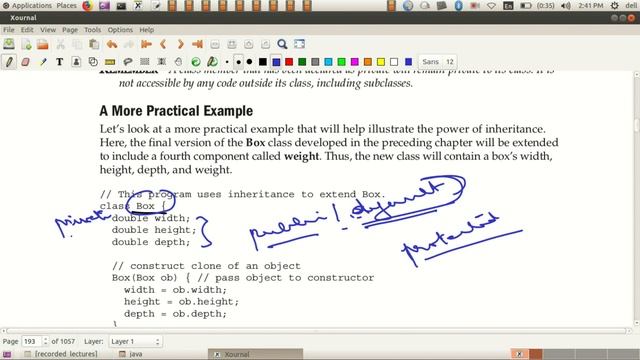 super keyword for calling superclass constructor смотреть онлайн