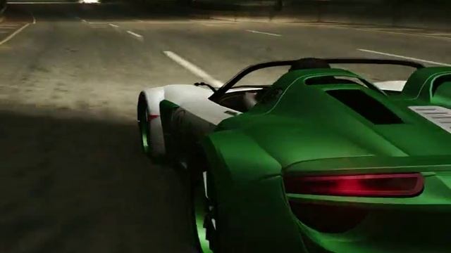 NFS Underground 2 Car mod Porsche 918 Spyder Concept Study смотреть онлайн