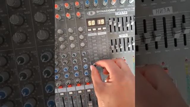 Dynacord Powermate 1000-2 To`g`ri Va Onson Manitorni Ulash (foydali Video)