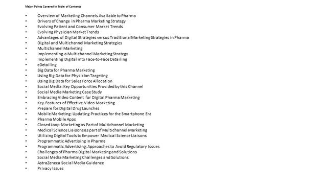 Pharmaceutical Marketing Strategies 2017