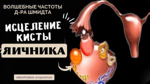 КВАНТОВОЕ ИСЦЕЛЕНИЕ ОТ КИСТЫ ЯИЧНИКА (ЧАСТОТЫ Д-РА ШМИДТА) ЛЕЧЕБНАЯ МУЗЫКА