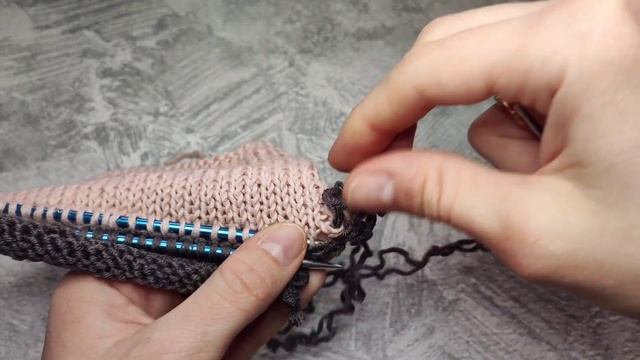 Трикотажный шов "петля в петлю" смотреть онлайн