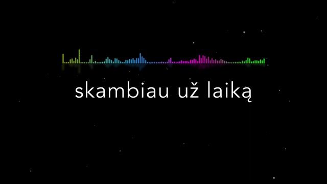 Girmantė Vaitkutė ir Vaidas Baumila - Kol Meile Tikėsim (Lyric Video). Dainų Daina смотреть онлайн