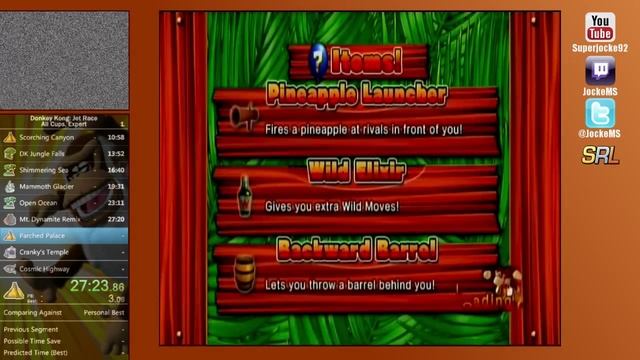 Donkey Kong: Barrel Blast All Cups, Expert in 54:05 [OLD PB] смотреть онлайн