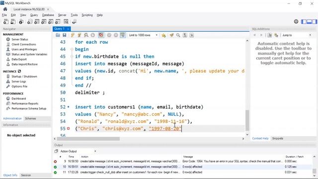 Triggers In DBMS | MySQL Triggers With Examples | SQL Tutorial For Beginners | Simplilearn смотреть онлайн