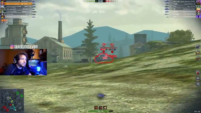 ТАНКИСТ СДЕЛАЛ ВСЕ САМ ● TVP 50 51 И КОМАНДА СТОЯЧИХ ОЛЕНЕЙ ● WoT Blitz смотреть онлайн