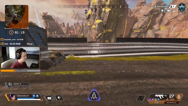 Топ 1 В рейтинге С Мозамбик Реально? - Лучшие Игры Apex Legends смотреть онлайн