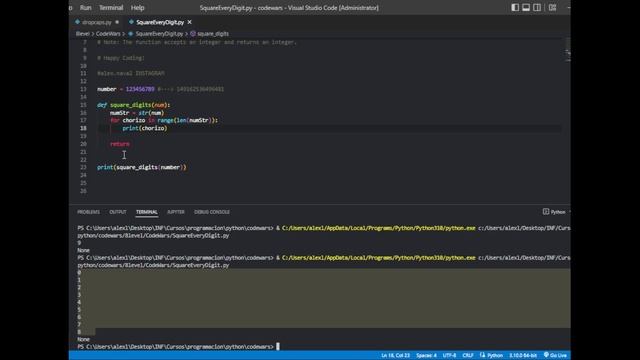 Ejercicio 5 - Codewars - Python смотреть онлайн