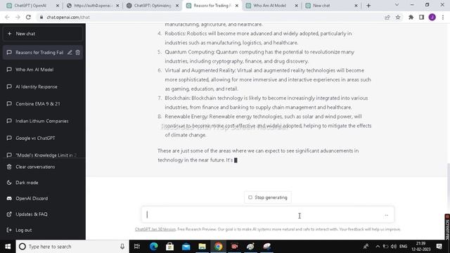 CHAT GPT Algo Trading / Indicator Script  /create Indicator