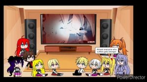 Highschool DxD Characters Reacts to SSJ2 Gohan Vs Cell Dubset Remix Gacha.
