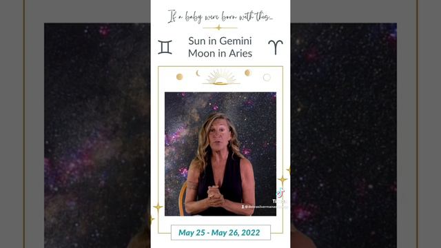 If a baby were born with Sun in Gemini ☀️♊️ and Moon in Aries 🌘♈️ смотреть онлайн
