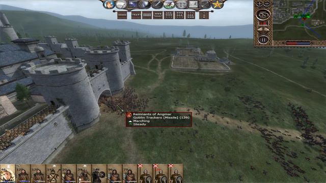 Ep17 Northern Dúnedain Divide & Conquer v.51 mod Medieval 2 Total War Double Defense смотреть онлайн
