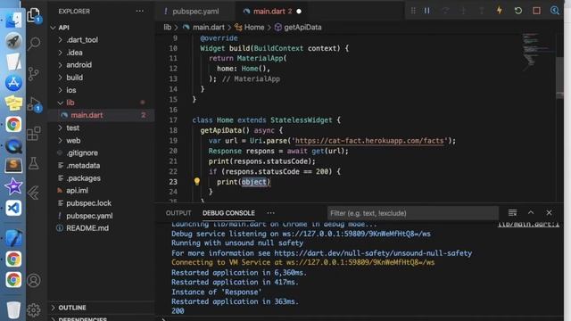 How to call Api in Flutter App | Json Parsing | Fetch data from internet | Hindi tutorial смотреть онлайн