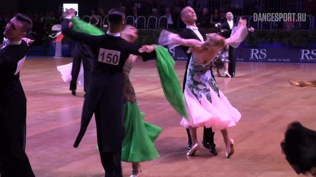 Vasily Kirin - Ekaterina Prozorova AUT | Slow Foxtrot | WDSF GrandSlam Standard - Rimini 2018 смотреть онлайн