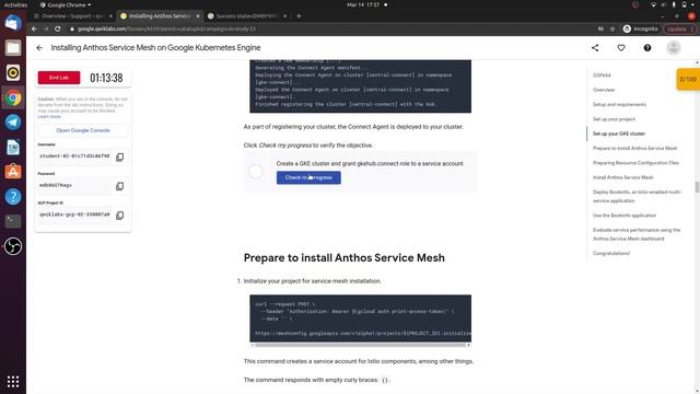 Installing Anthos Service Mesh on Google Kubernetes Engine смотреть онлайн