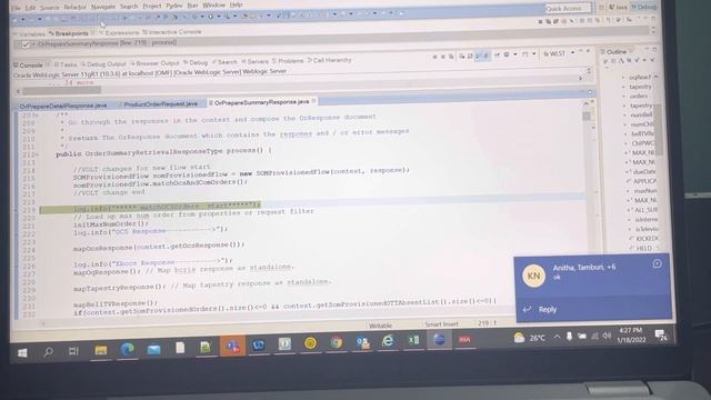 How to do Debugging in real time project in Eclipse?? #debugginginjava @odiinbangalore смотреть онлайн