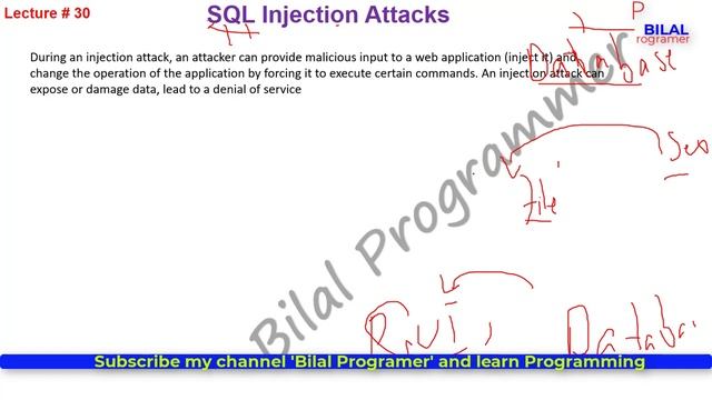 SQL injection attack in Urdu/Hind tutorial 30 смотреть онлайн