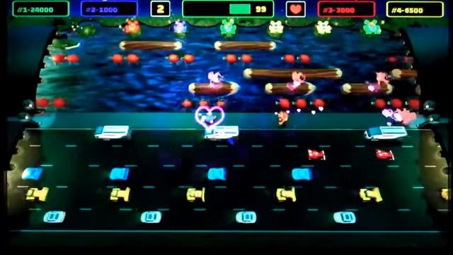 Frogger Hyper Arcade Edition Xbox Live Arcade Gameplay смотреть онлайн
