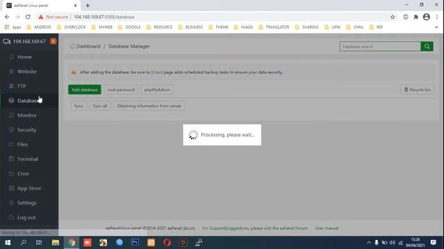How to Export Database from aaPanel смотреть онлайн