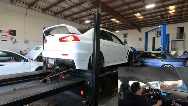 Evo X ID 1050X MHI 18k turbo ETS 3.5" Intercooler ETS 3" intake Flex fuel Dyno & ACT clutch review смотреть онлайн
