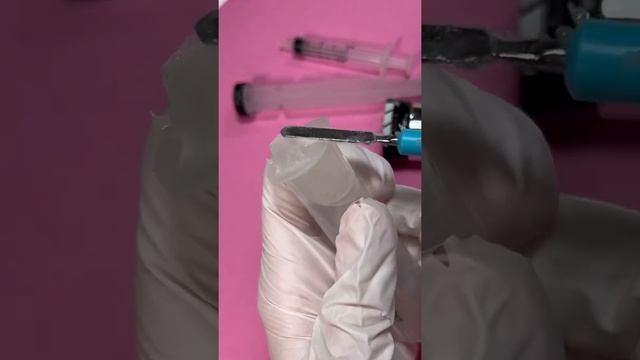 Переложим полигель в шприц ? #nails #shots #nailart #маникюр смотреть онлайн