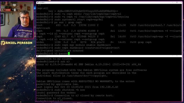Manual install of Ceph part 1 - Cluster backbone смотреть онлайн