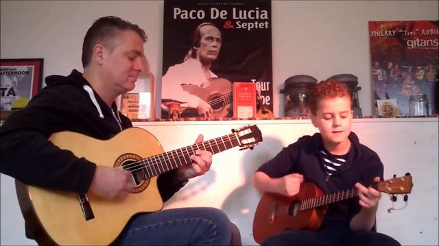 Tamacun (Rodrigo y Gabriela) bariton ukelele and gitaar смотреть онлайн