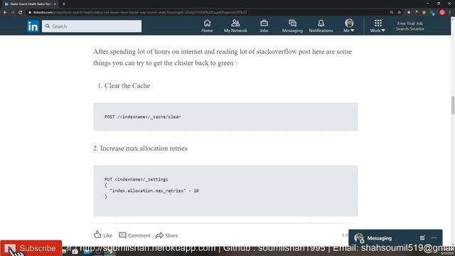 Elastic Search Health Status Red Lesson learn Harder Way | смотреть онлайн