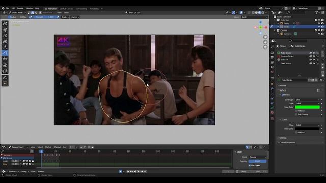 Rotoscoping anything with Grease Pencil | Blender 3 3 смотреть онлайн