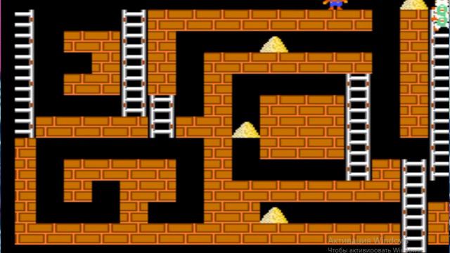 Lode Runner. 25 уровень прохождение!! смотреть онлайн