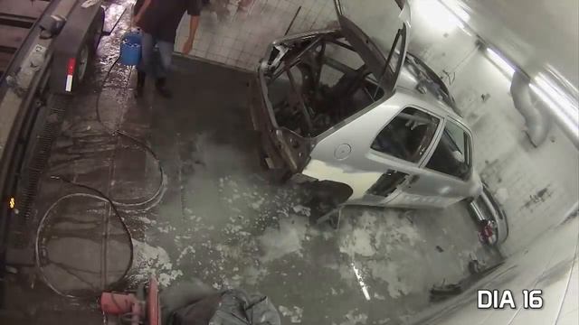 Peugeot 106 Hayabusa - Time Lapse da construção by Oficina MK смотреть онлайн