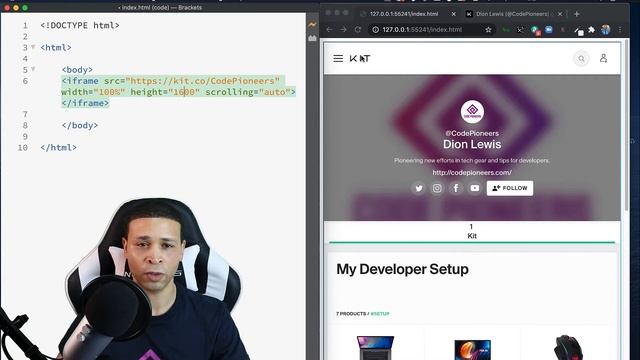 How to Make an Iframe on a Webpage смотреть онлайн