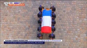 Похороны Бельмондо.