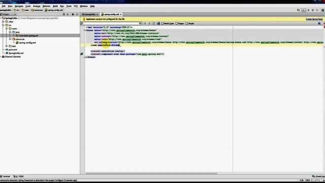 Create a Java Schedule Job using Spring and Cron смотреть онлайн