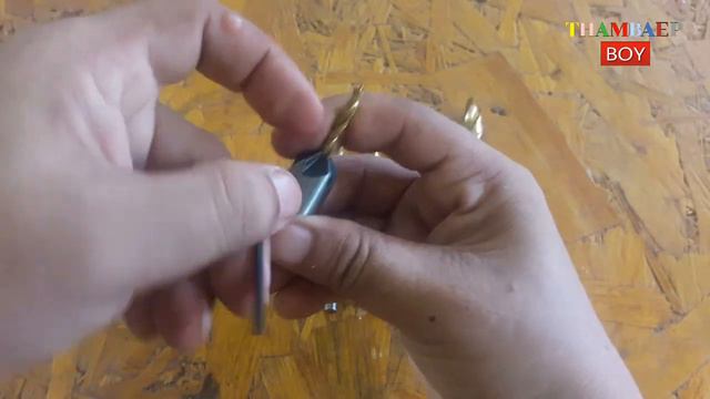 แนะนำดอกสว่านหัวเตเปอร์เจาะไม้ เคลือบไทเทเนียม ซ่อนหัวสกรูเก็บงานได้เรียบสวย