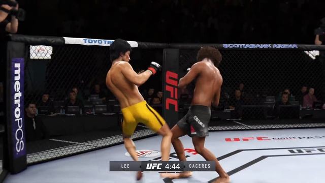 EA Sports UFC 3 Bruce Lee vs Alex Caceres смотреть онлайн