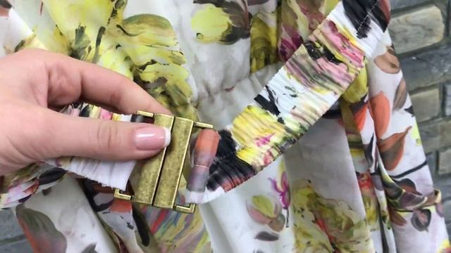 Видеообзор платья Bonna Image 264 желтые цветы смотреть онлайн