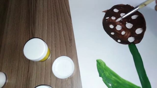 Как нарисовать подсолнух? 3+ /учимся рисовать сразу красками! смотреть онлайн