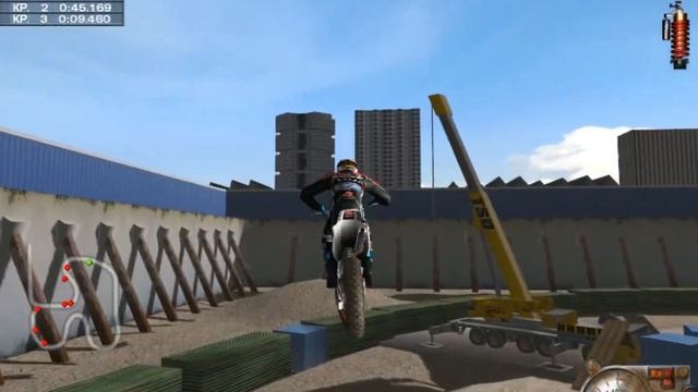 Moto Racer 3: Gold Edition - прохождение - мотокросс 125CC - Шантье смотреть онлайн