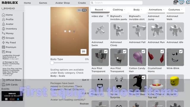 MAKING ZEROTWO A ROBLOX ACCOUNT!!