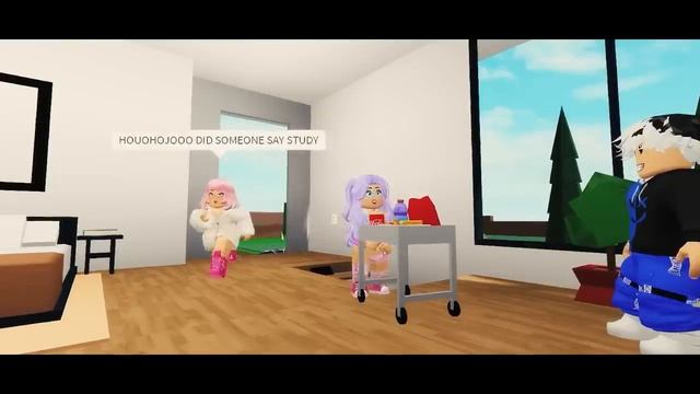 MY CRUSH BECAME MY ROOMMATE - A Roblox Movie смотреть онлайн