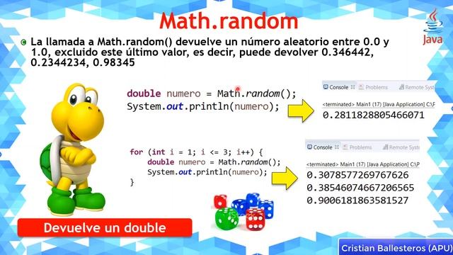 Teoria Math Random y Clase Random en JAVA PARTE 1/3 смотреть онлайн