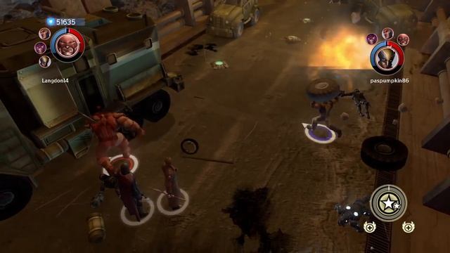 Marvel Ultimate Alliance 2 (PS4) - Co op Part 3 - X Men смотреть онлайн