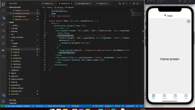 06. Hướng dẫn tạo Bottom Tabs trong React Native смотреть онлайн
