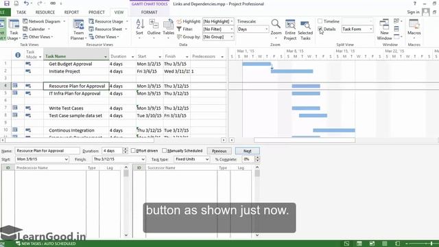MS Project: Links and Dependencies: FS, SS, FF, SF - Part 18 of 55 смотреть онлайн