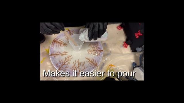 Resin Art Epoxy, Resin Painting Trees Collaboration With Whippoorwill Creations