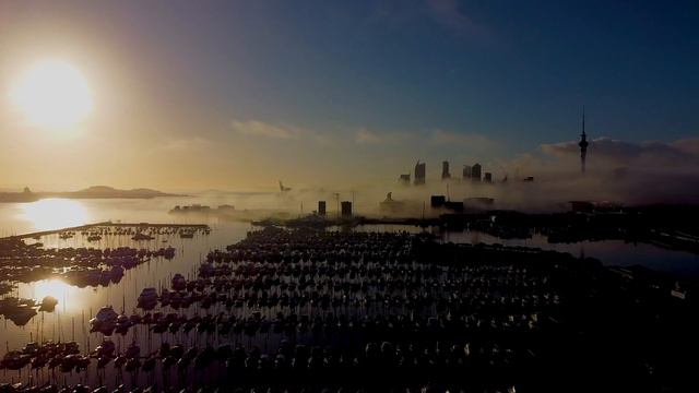 First Light - Mavic Mini - Auckland - Sunrise смотреть онлайн